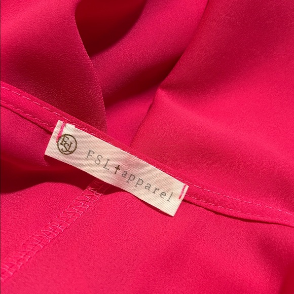 FSL Apparel Elegant Pink Women's Bodysuit - Picture 11 of 12